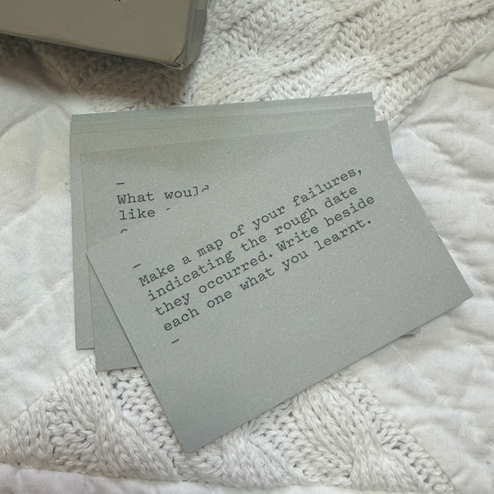 School of Life Know Yourself Prompt Cards - Picture 4 of 7